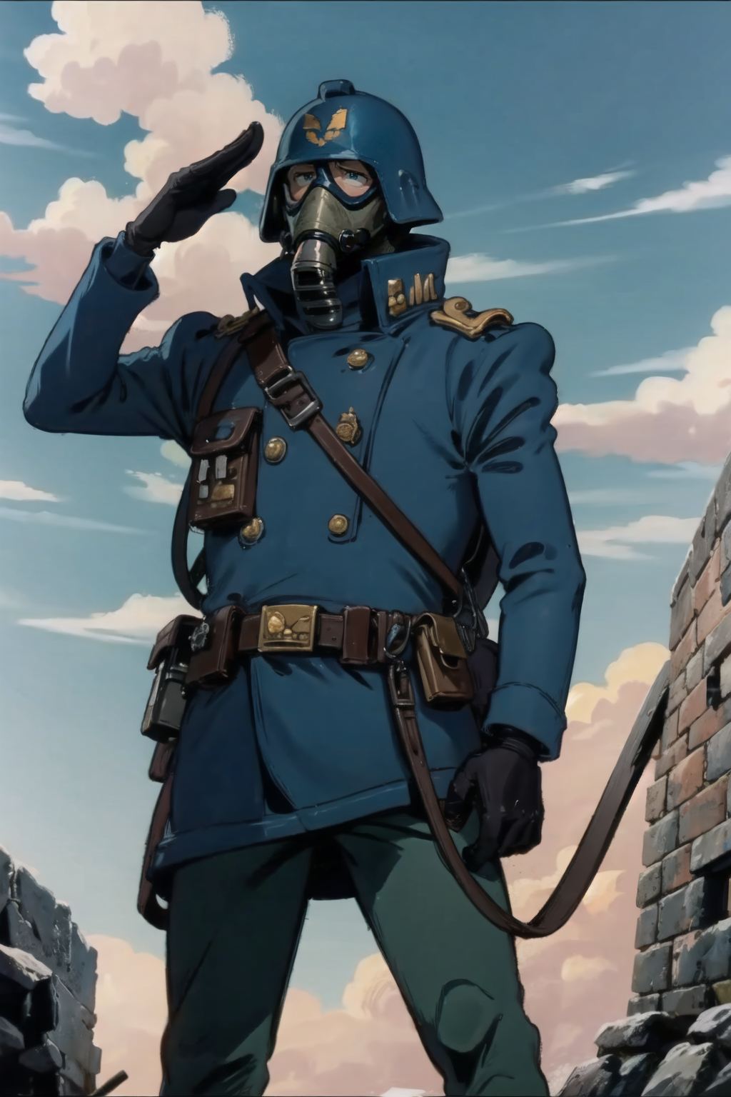 12016-3836793117-, dkok, gas mask , , pt2, blue uniform, salute.png